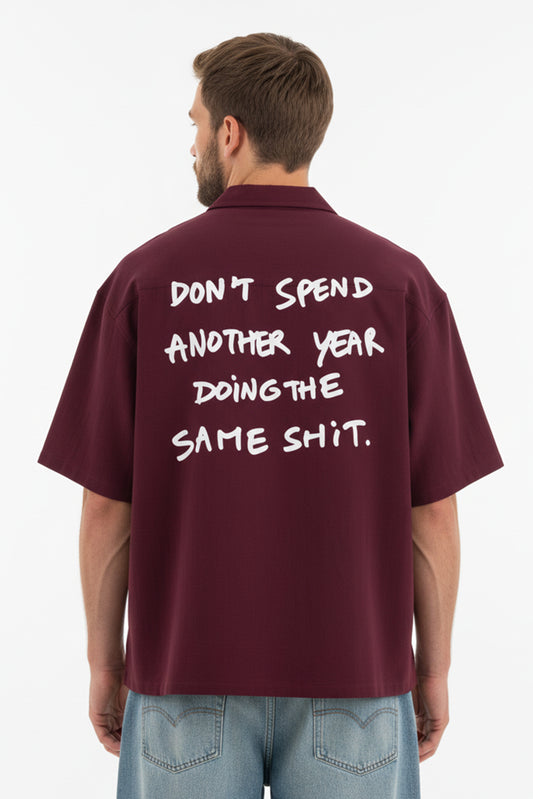 Doing same shit | Unisex Oversized Shirt