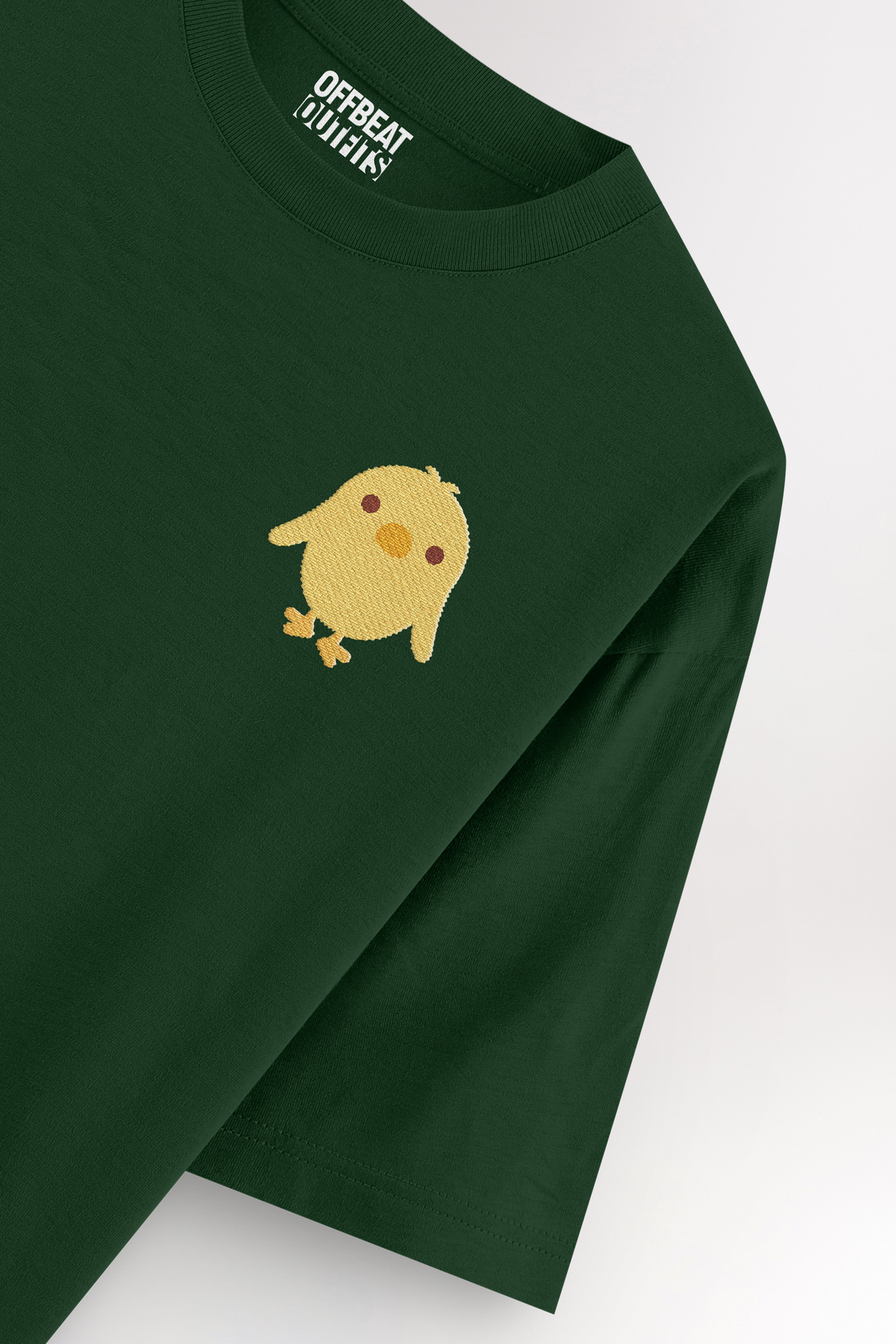 Duck Embroidery | Oversized T-shirt