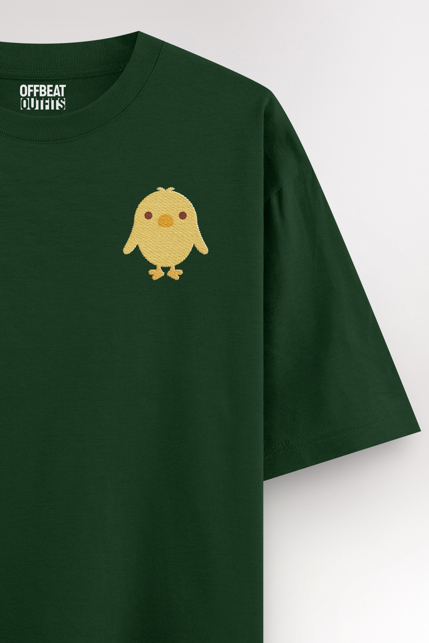 Duck Embroidery | Oversized T-shirt