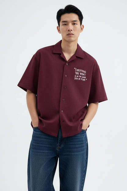 Other side of Fear | Unisex Oversized Shirt