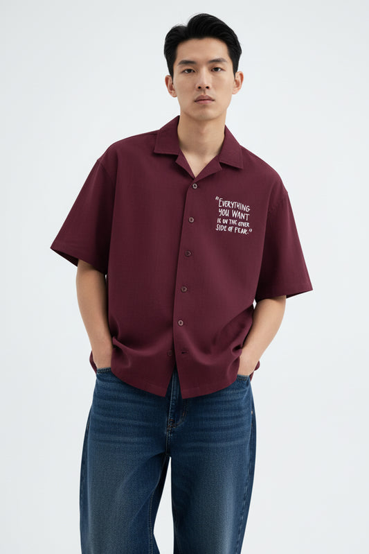 Other side of Fear | Unisex Oversized Shirt