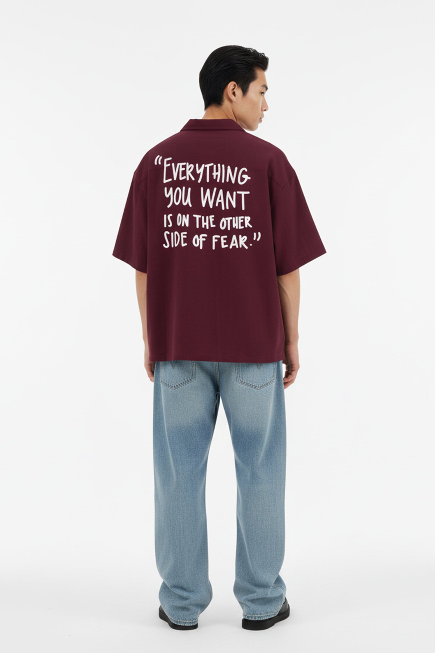 Other side of Fear | Unisex Oversized Shirt