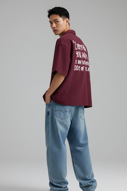 Other side of Fear | Unisex Oversized Shirt