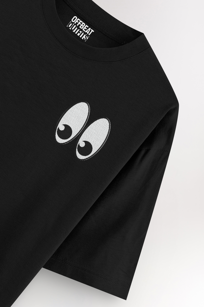 Eyes Embroidery | Oversized T-shirt