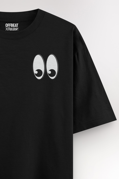 Eyes Embroidery | Oversized T-shirt