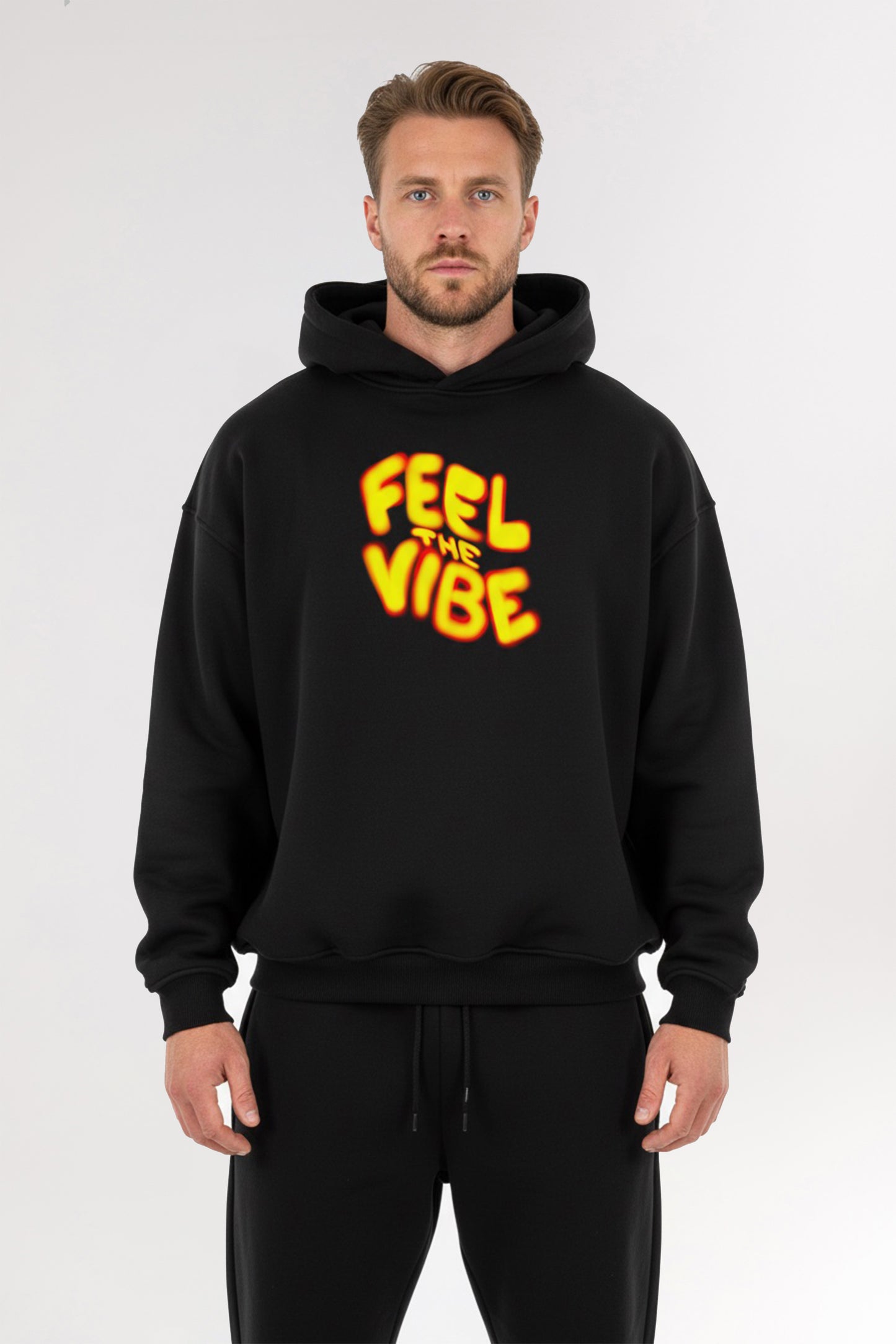 Feel the Vibe | Unisex Oversized Hoodie