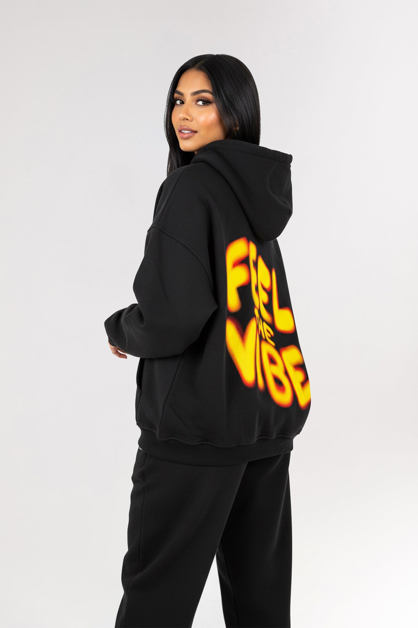 Feel the Vibe | Unisex Oversized Hoodie