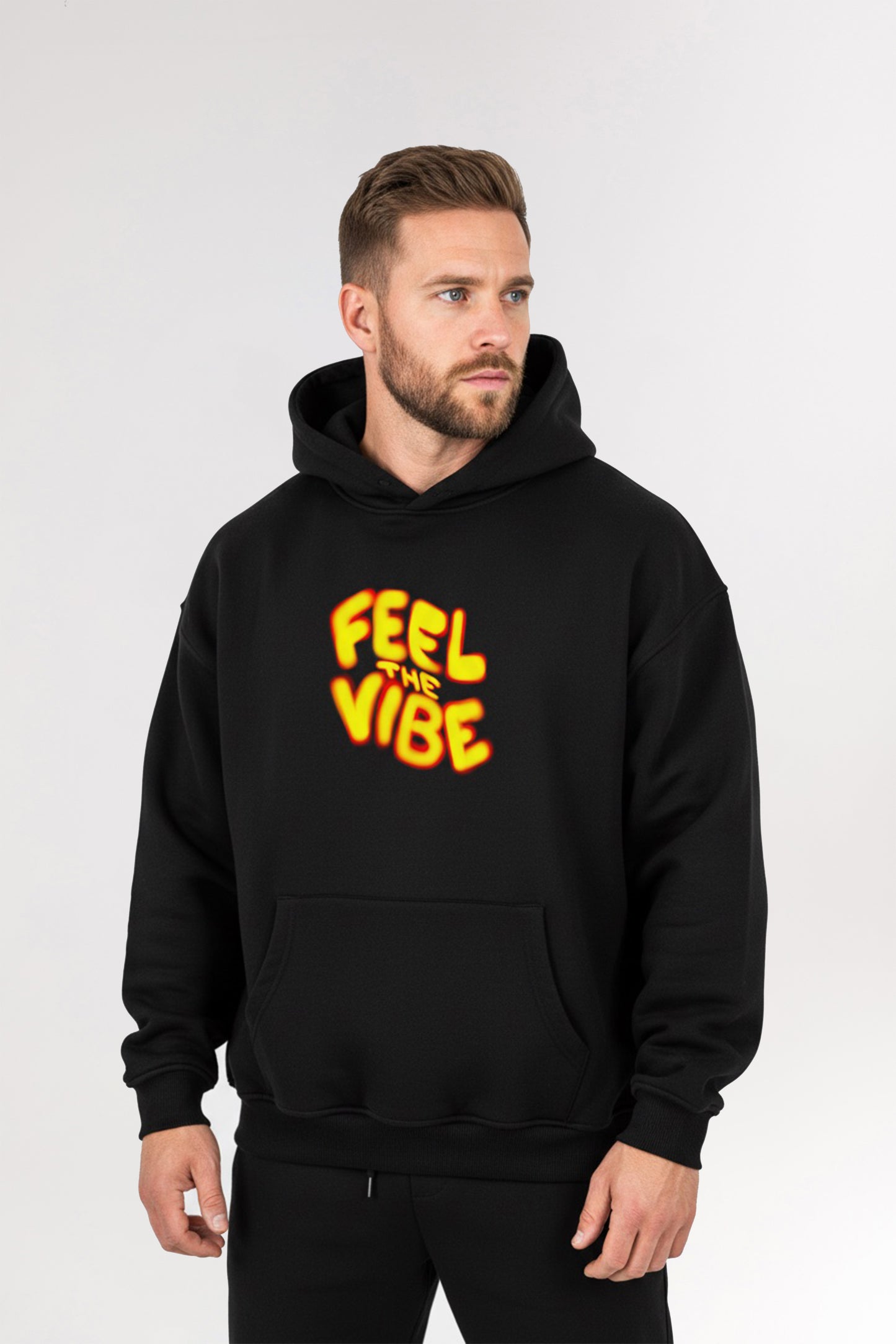 Feel the Vibe | Unisex Oversized Hoodie