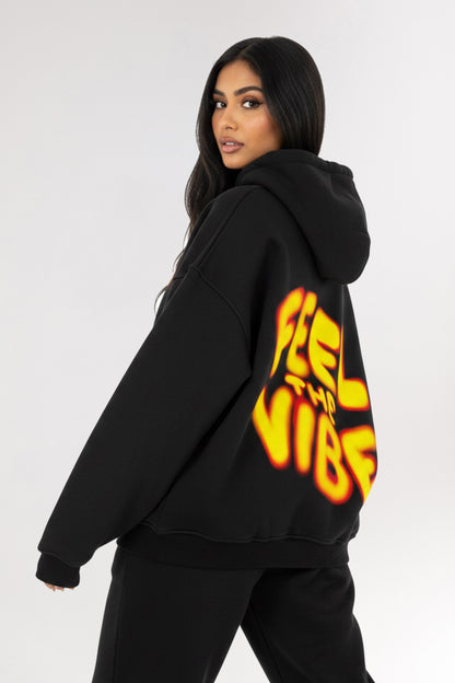 Feel the Vibe | Unisex Oversized Hoodie