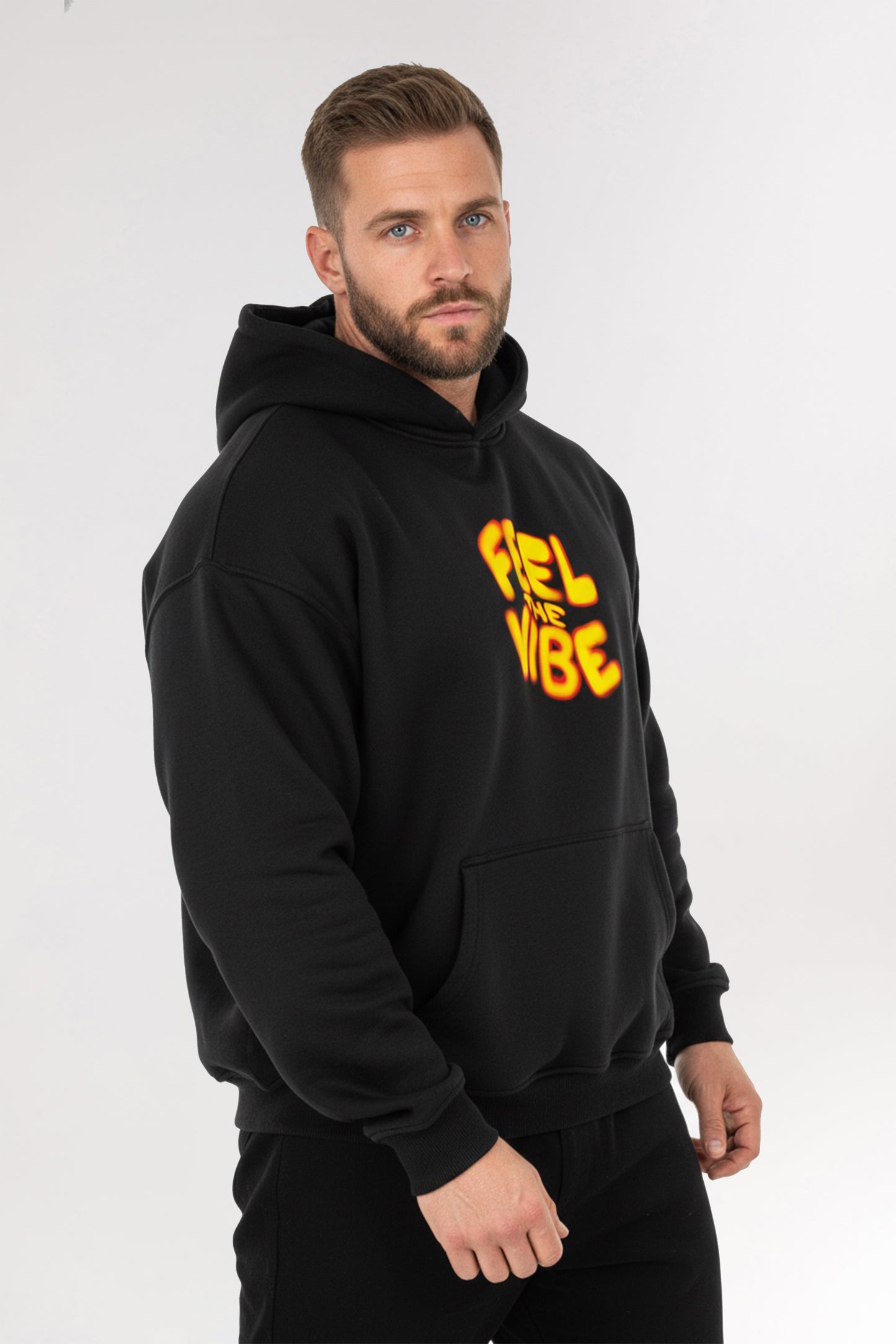 Feel the Vibe | Unisex Oversized Hoodie