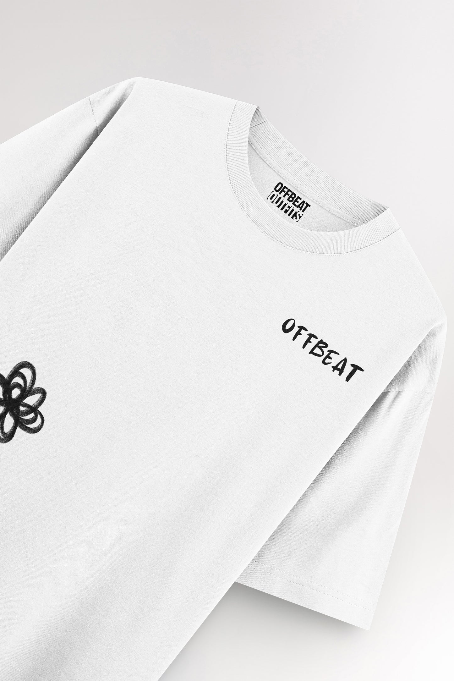 Flower Offbeat | Oversized T-shirt