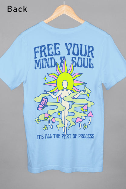 Free your mind and soul | Oversized T-shirt