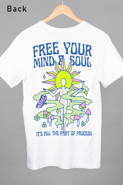 Free your mind and soul | Oversized T-shirt