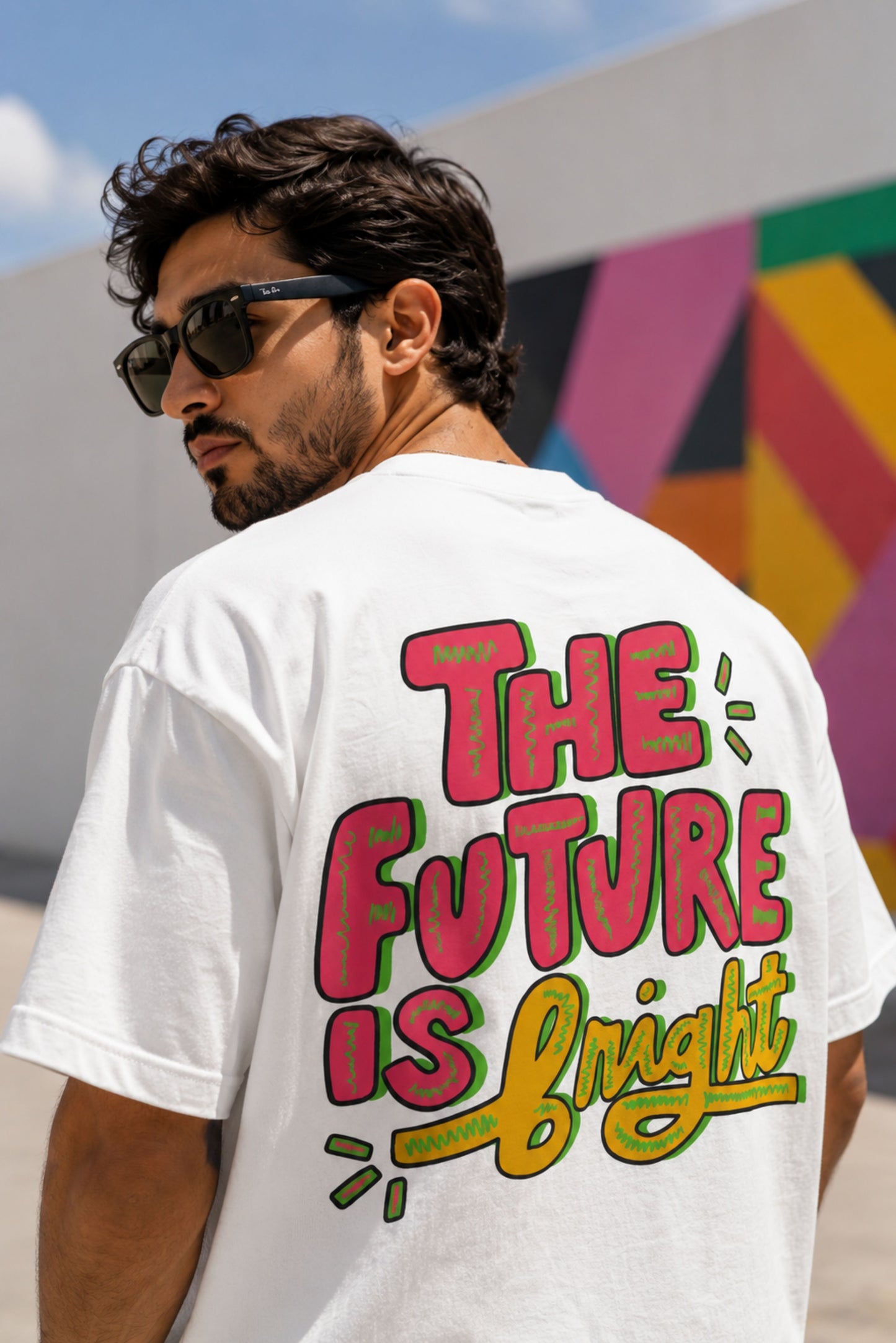 Future is bright | Oversized T-shirt