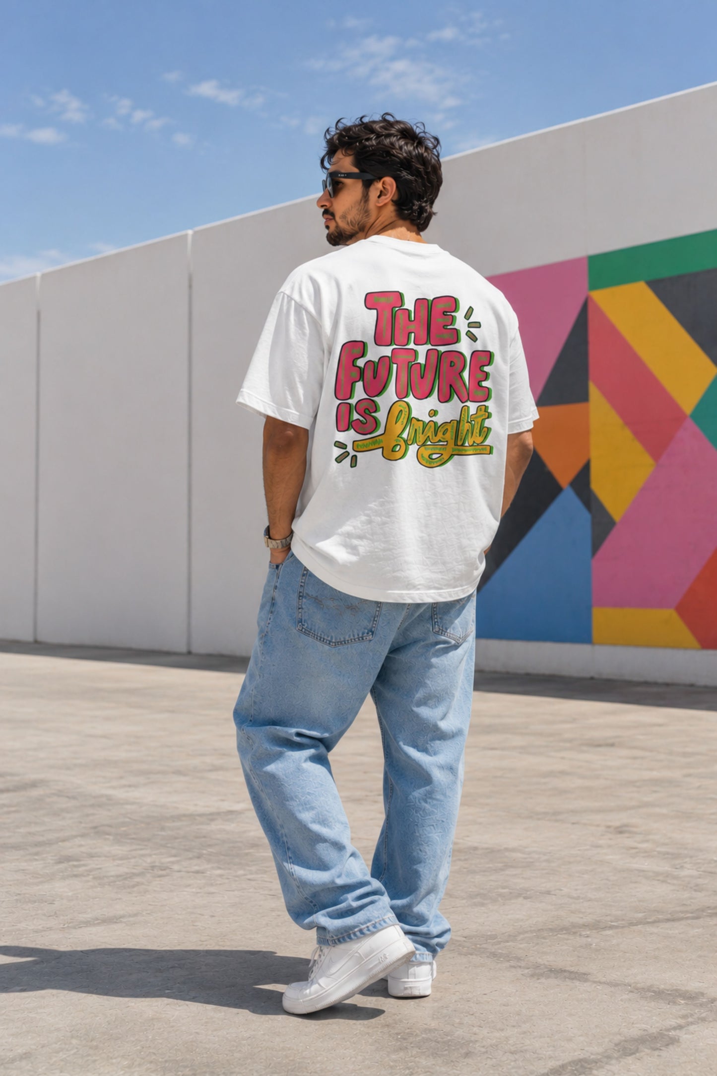 Future is bright | Oversized T-shirt