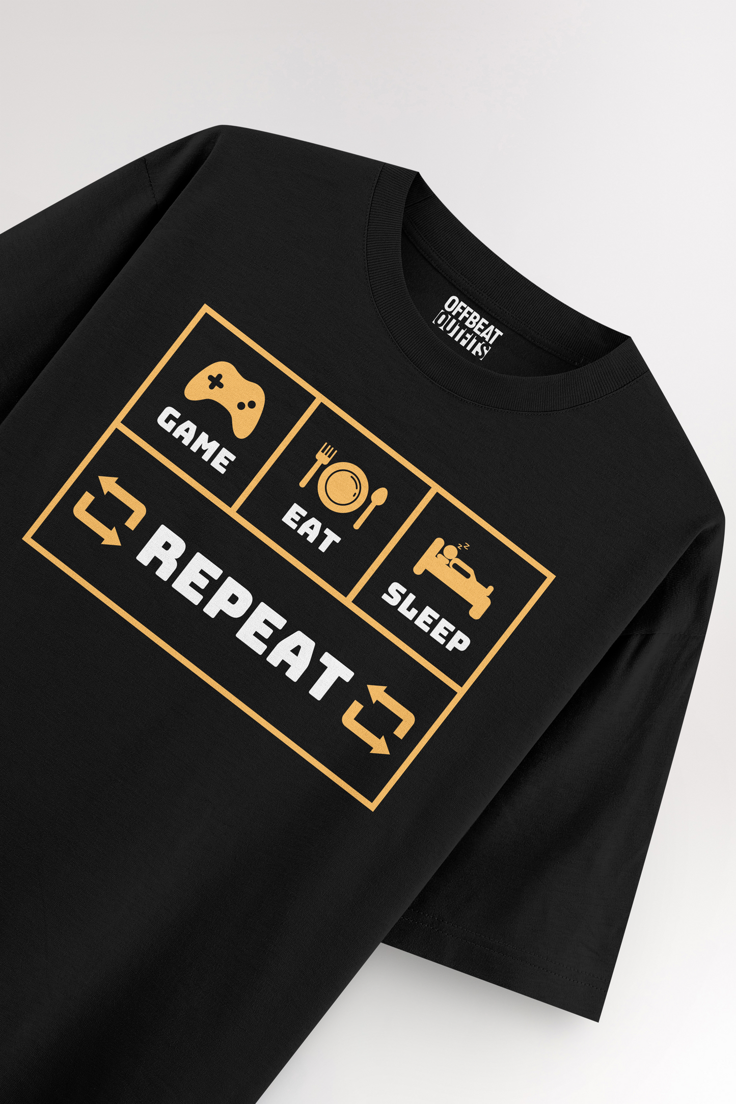 Game Eat Sleep Repeat | Oversized T-shirt