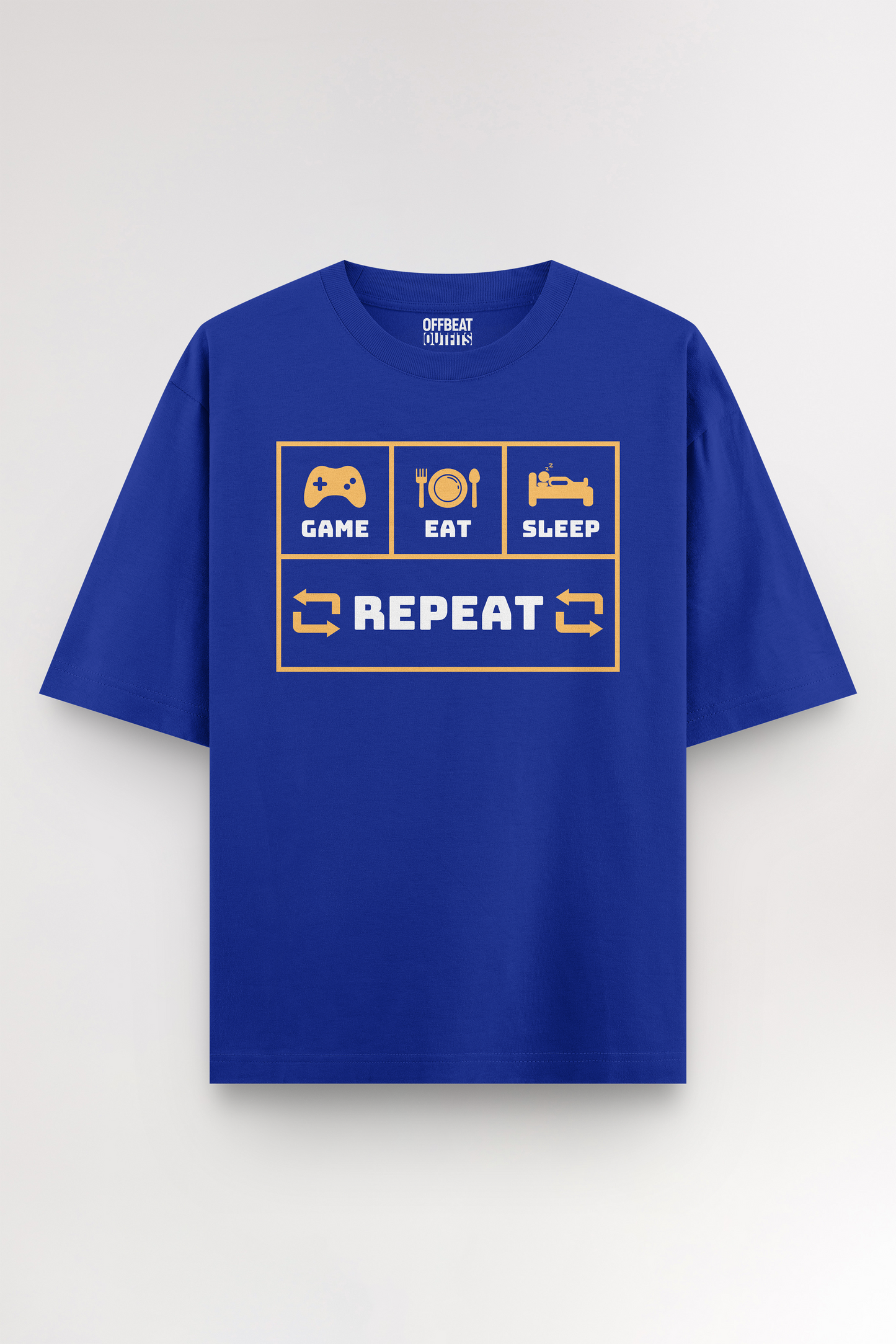 Game Eat Sleep Repeat | Oversized T-shirt