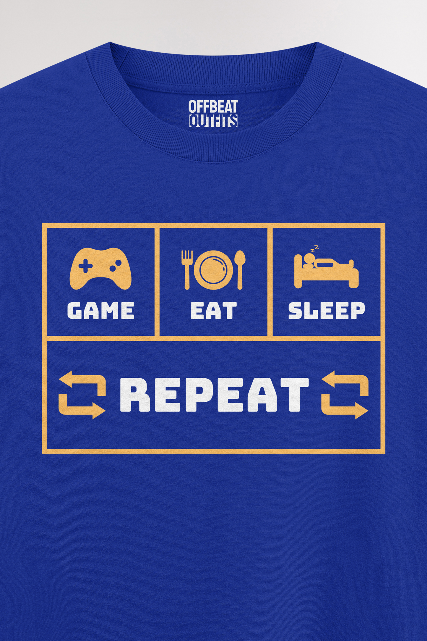 Game Eat Sleep Repeat | Oversized T-shirt