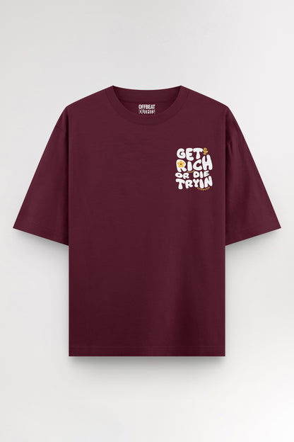 Get rich | Oversized T-shirt
