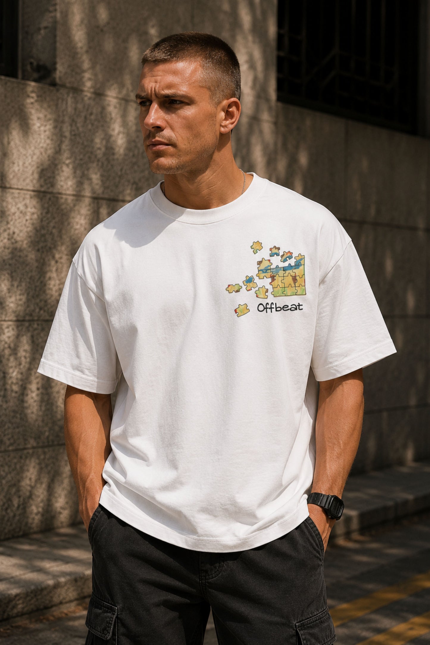 God is piecing | Oversized T-shirt
