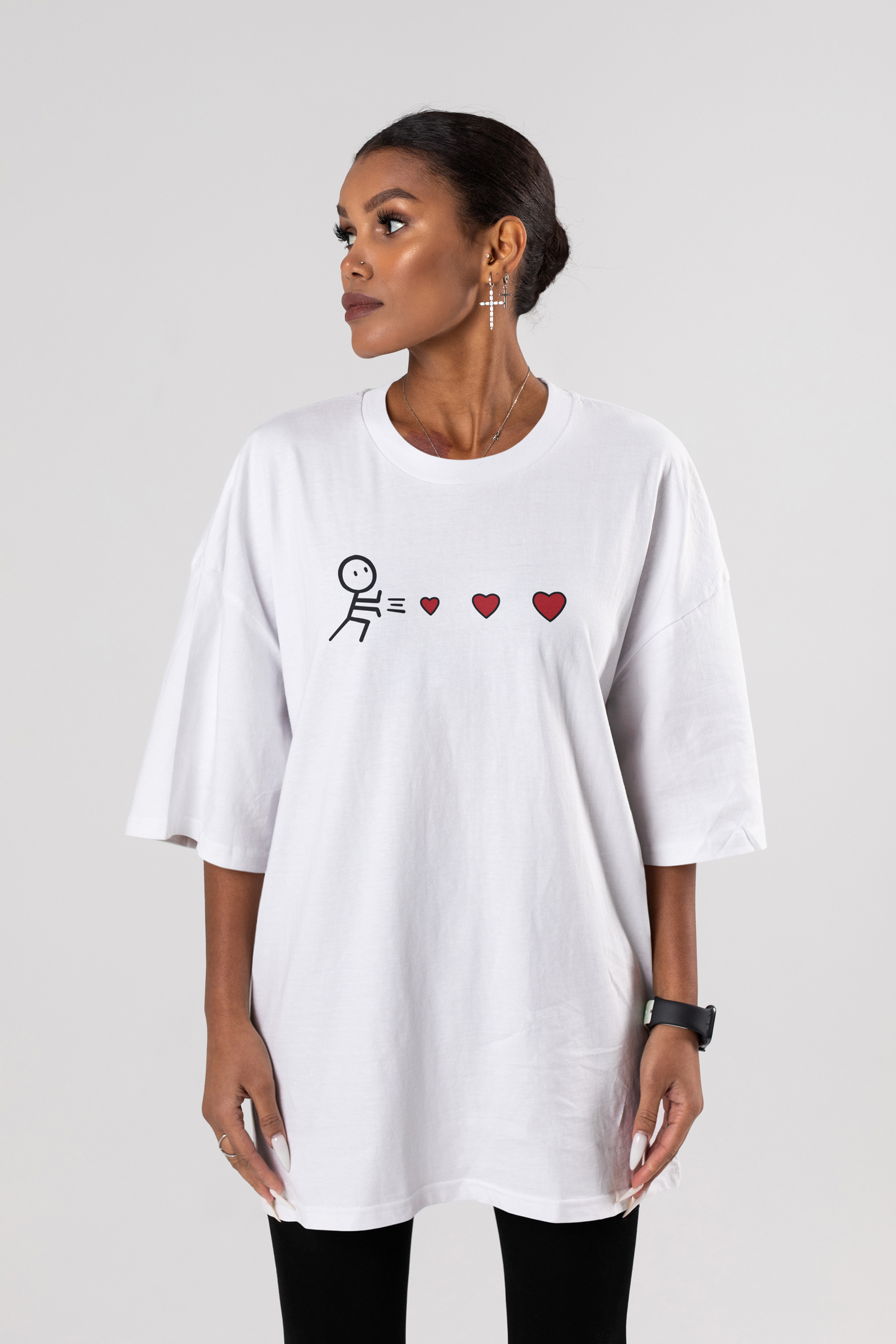 Heartbeat | Oversized T-shirt