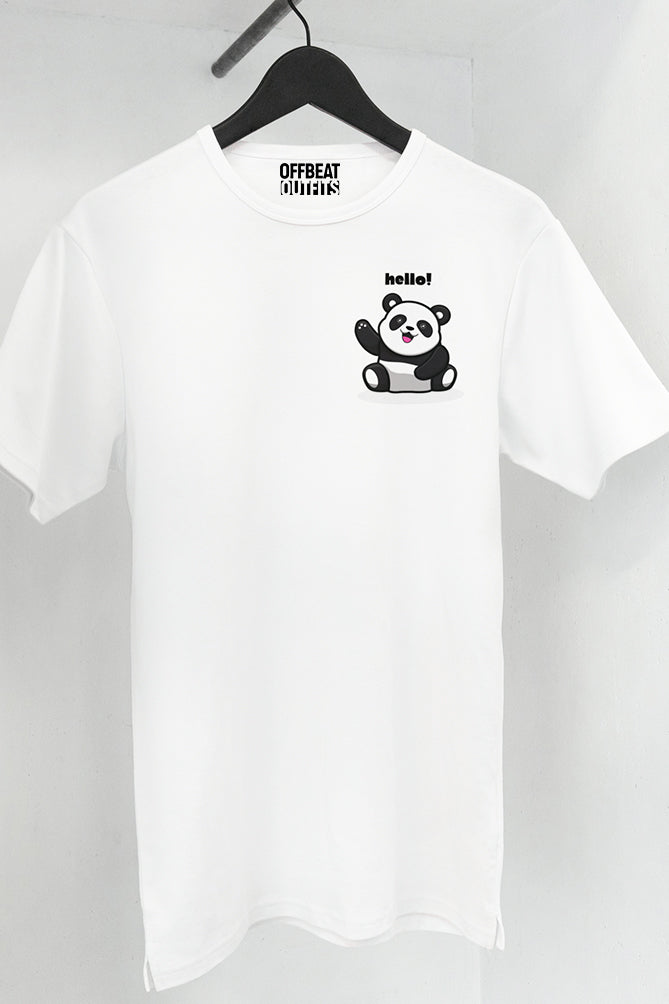 Hello Panda | Oversized T-shirt