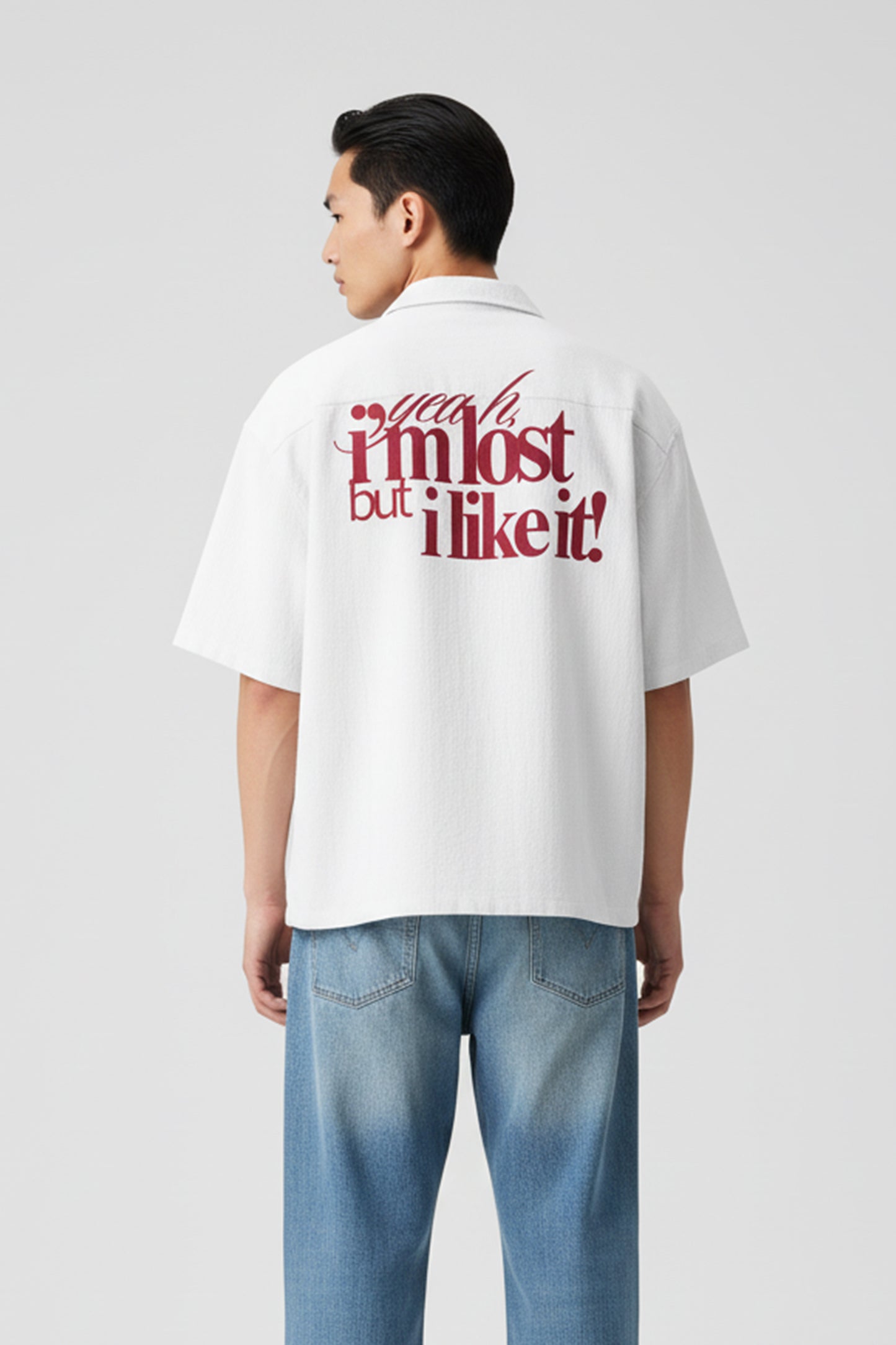 I am lost | Unisex Oversized Shirt