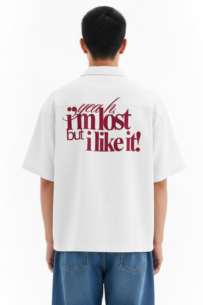 I am lost | Unisex Oversized Shirt
