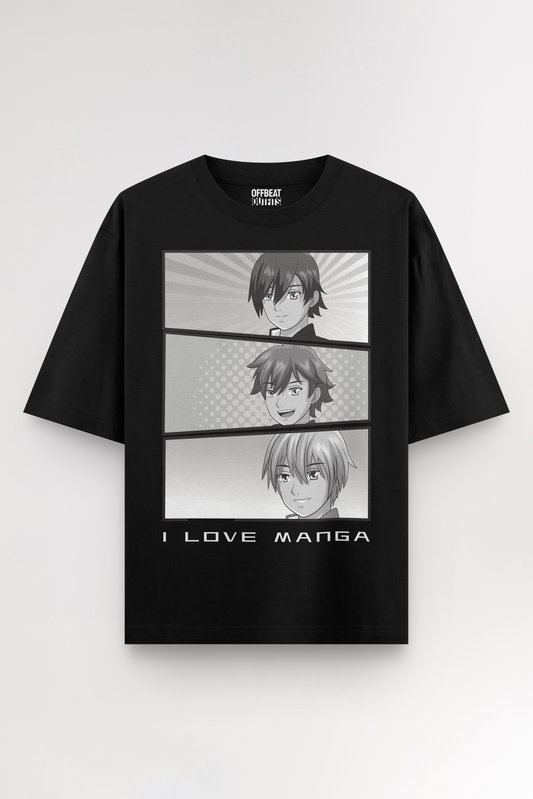 I Love Manga | Oversized T-shirt