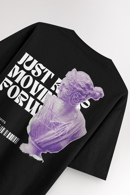 Just keep moving forward | Oversized T-shirt