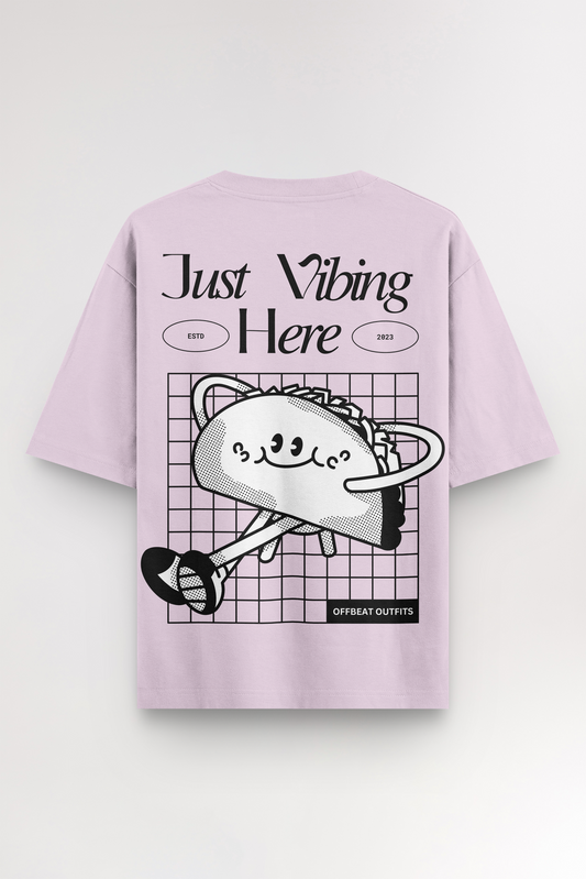 Just vibing here | Oversized T-shirt