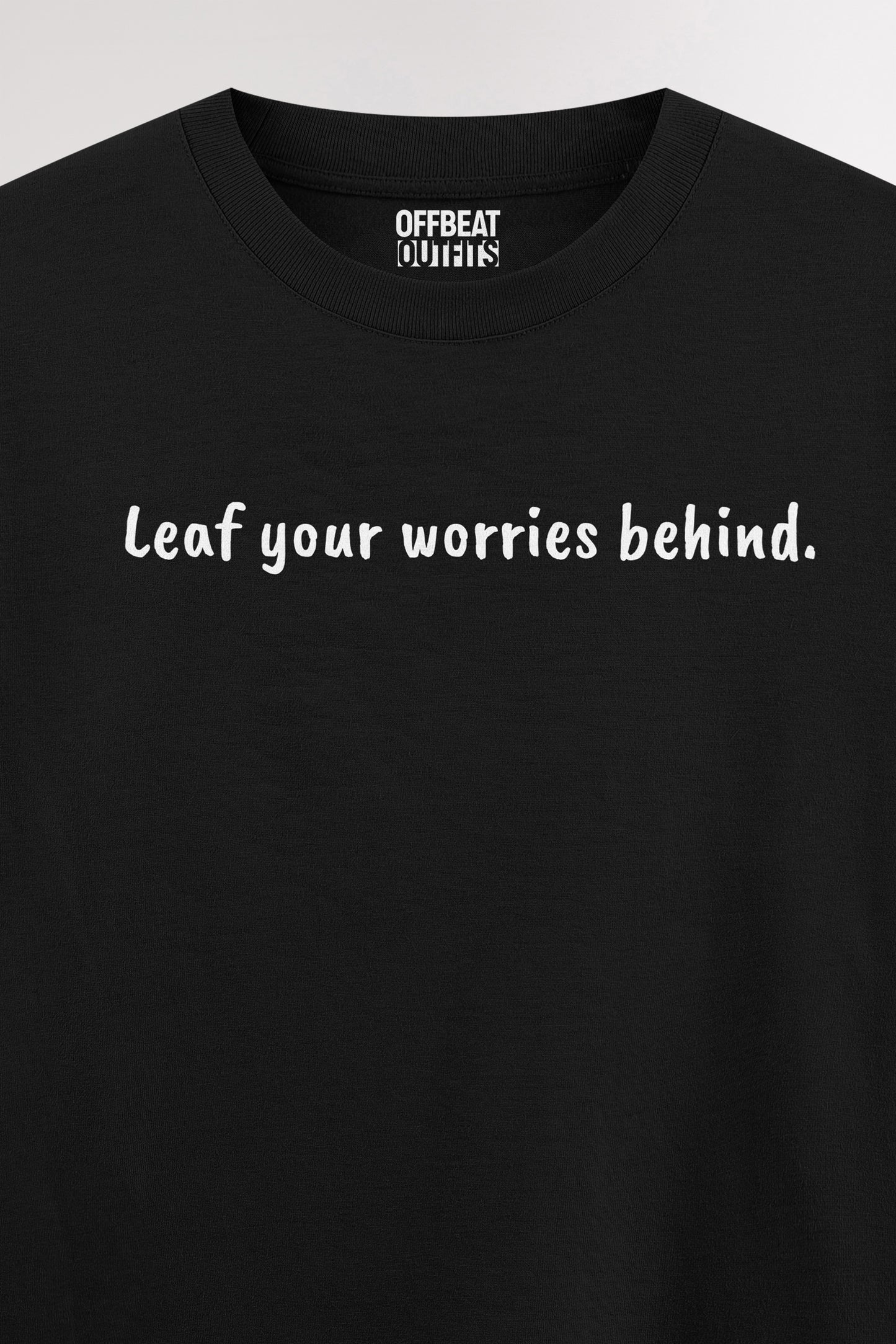 Leaf your worries behind | Oversized T-shirt
