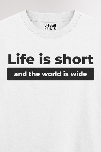 Life is short | Oversized T-shirt