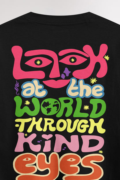 Look at the world | Oversized T-shirt