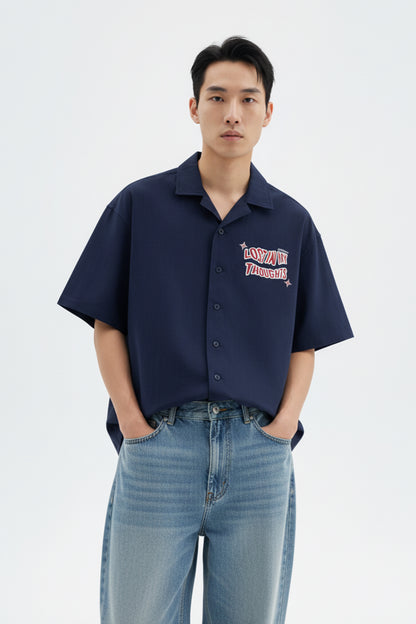 Lost in thoughts | Unisex Oversized Shirt