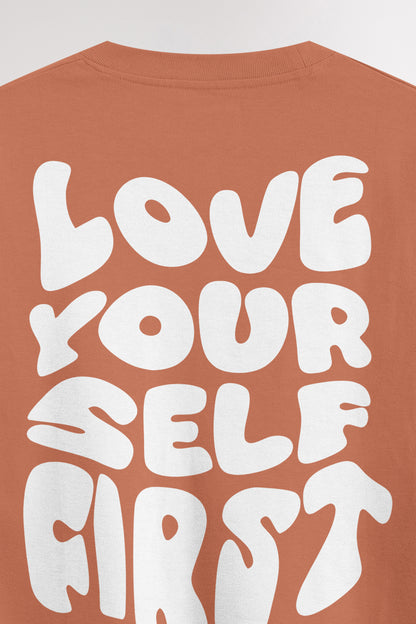 Love yourself first | Oversized T-shirt