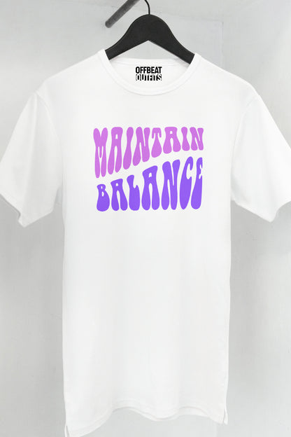 Maintain Balance | Oversized T-shirt