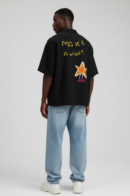 Make a wish | Unisex Oversized Shirt