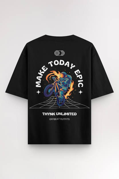 Make today epic | Oversized T-shirt