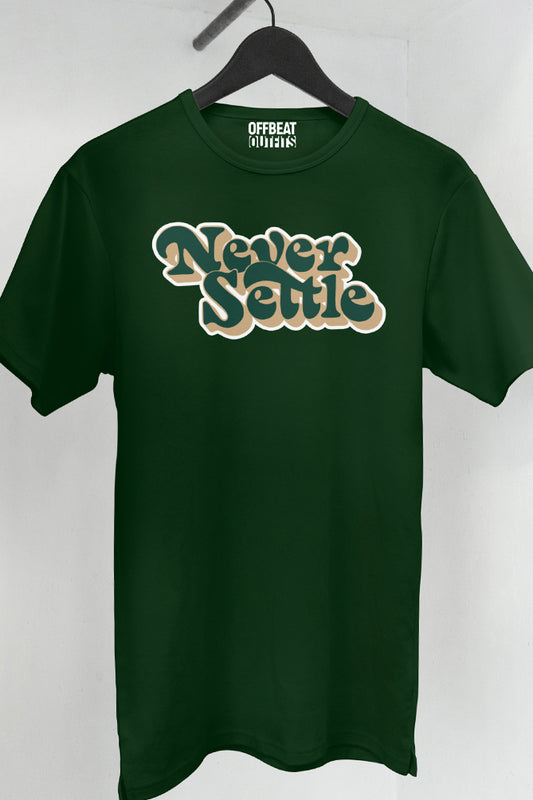 Never Settle | Oversized T-shirt