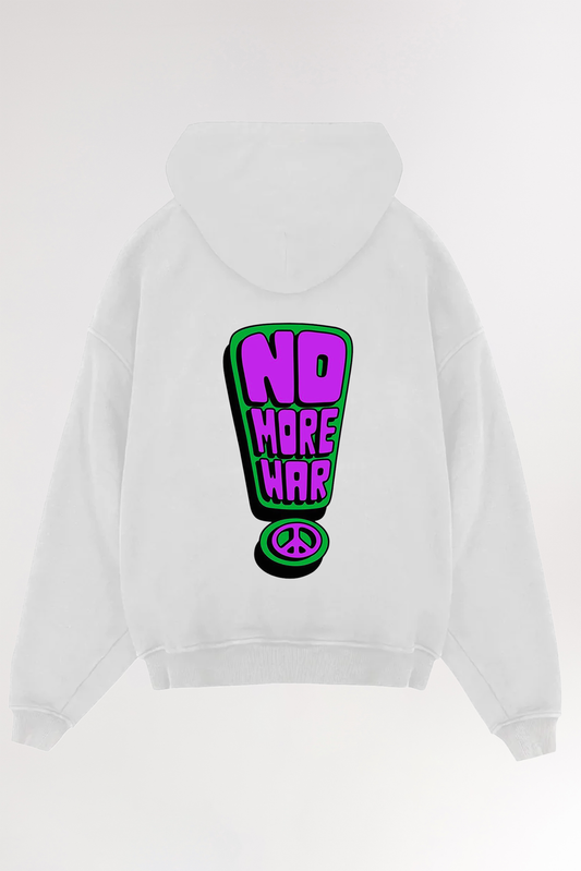 No more war | Oversized Hoodie