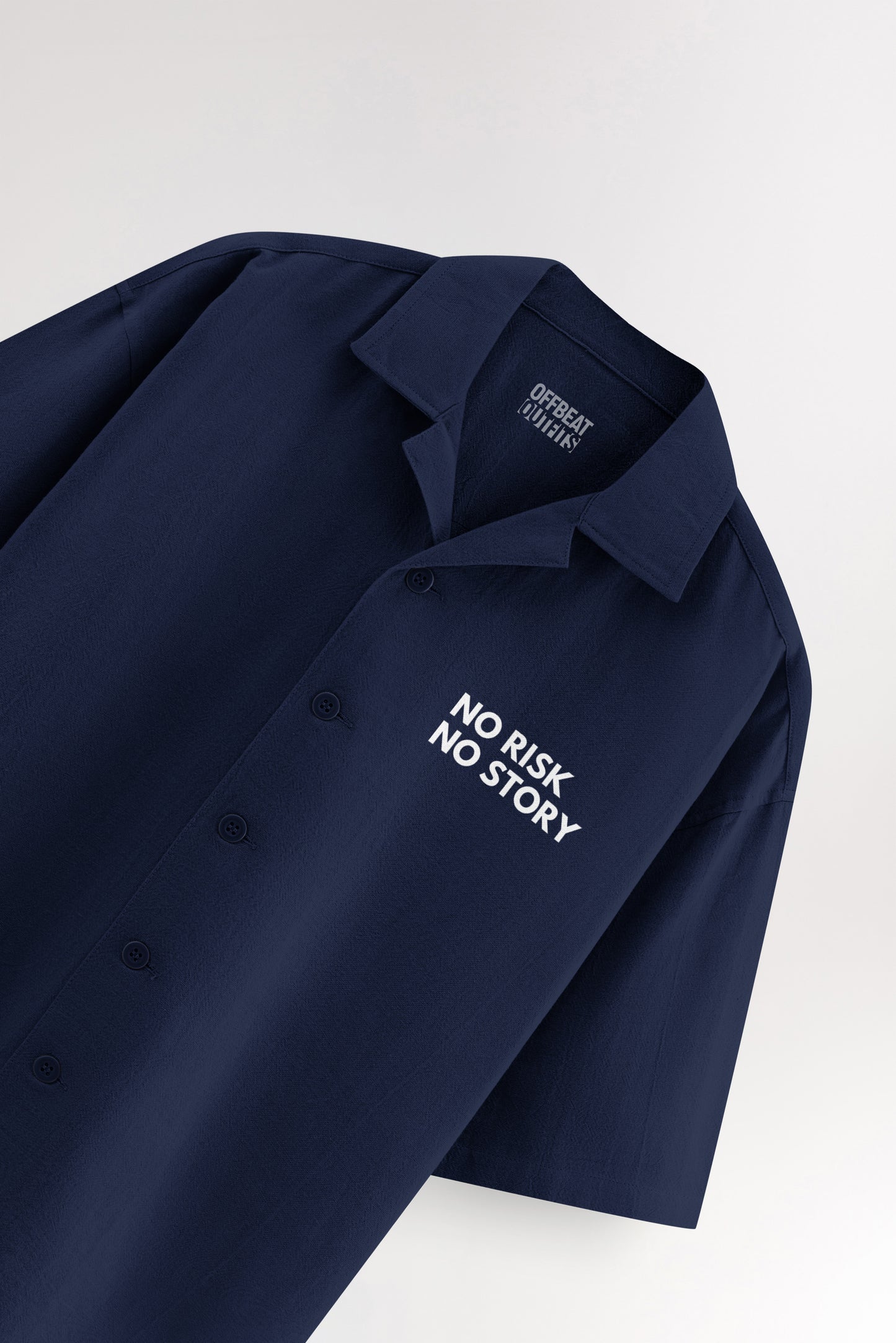 No risk No story | Oversized Shirt