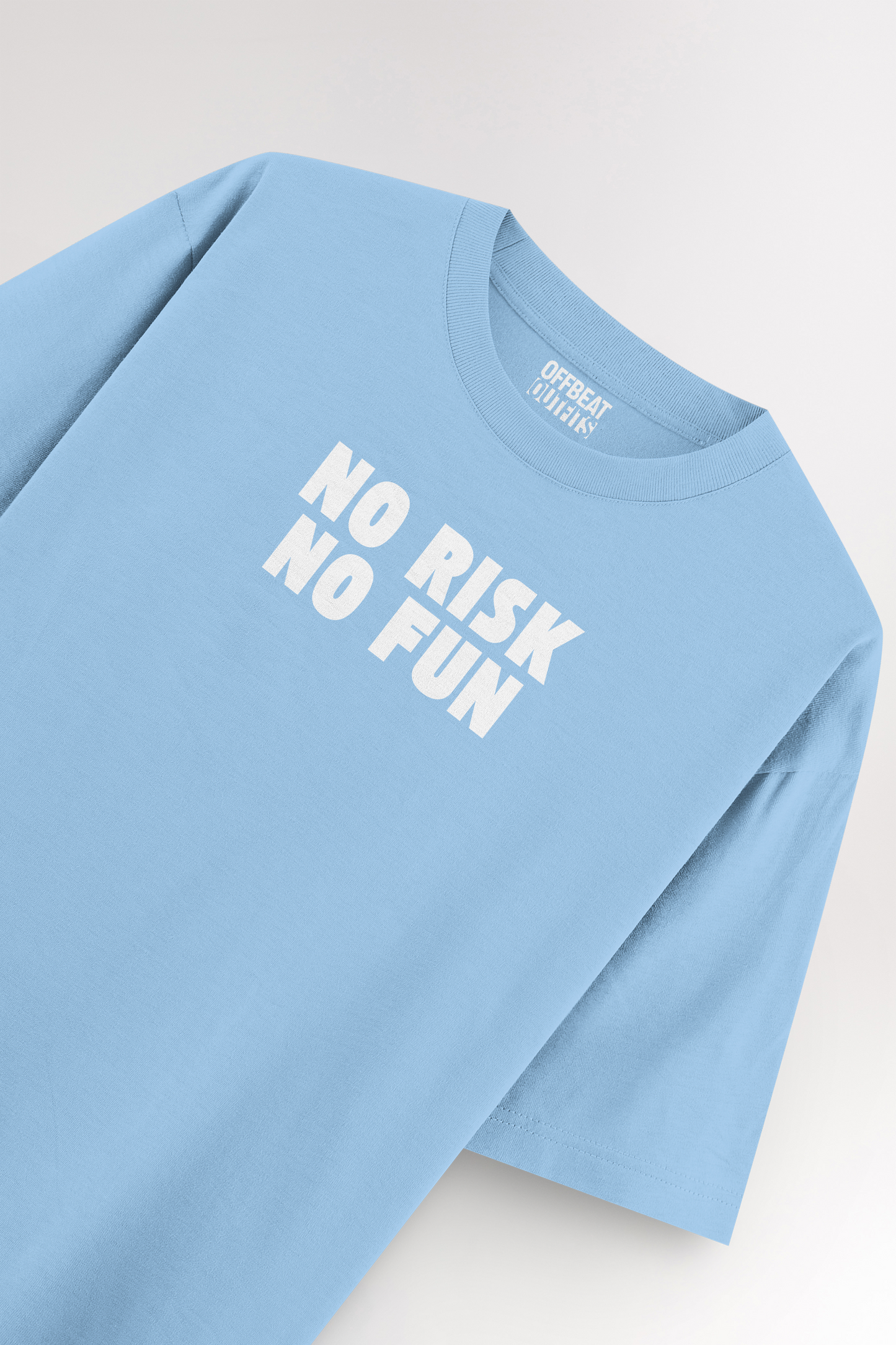 No risk No fun | Oversized T-shirt