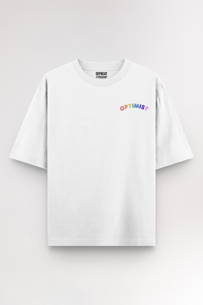 Optimist Embroidery | Oversized T-shirt