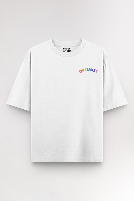 Optimist Embroidery | Oversized T-shirt