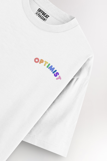 Optimist Embroidery | Oversized T-shirt