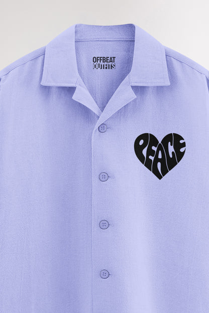 Peace | Oversized Shirt