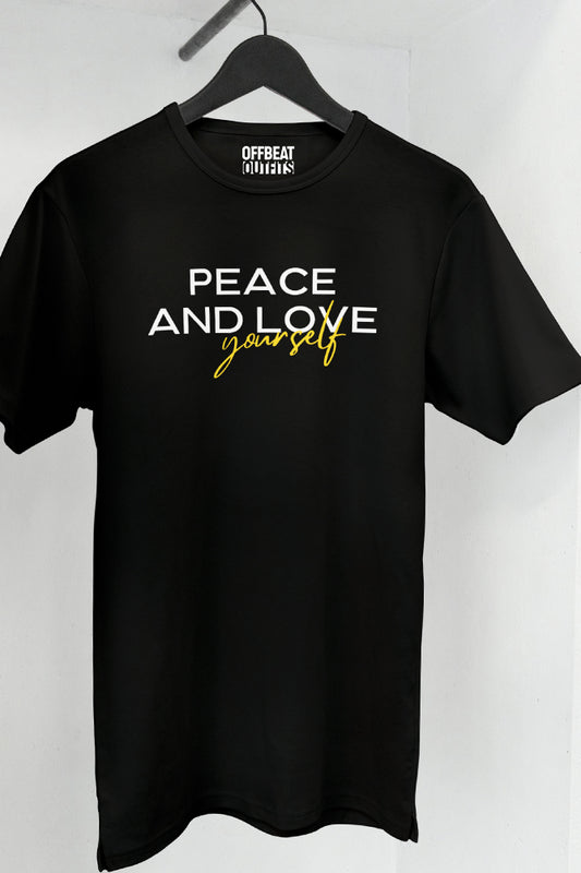 Peace and Love Yourself | Oversized T-shirt