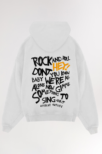 Rock and Roll | Oversized Hoodie