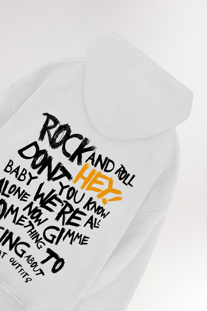 Rock and Roll | Oversized Hoodie